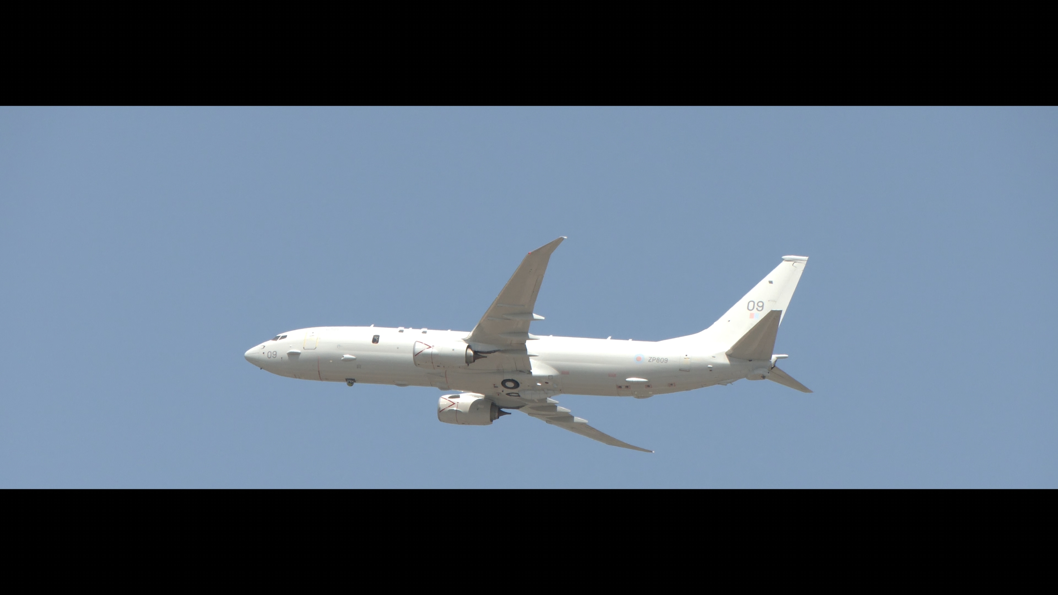 RAF Poseidon Flypast over Heathrow